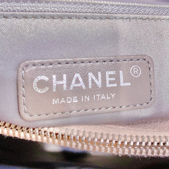 Chanel Blush Pink Quilted Caviar Leather Grand Shopping Tote - Picture 9 of 15